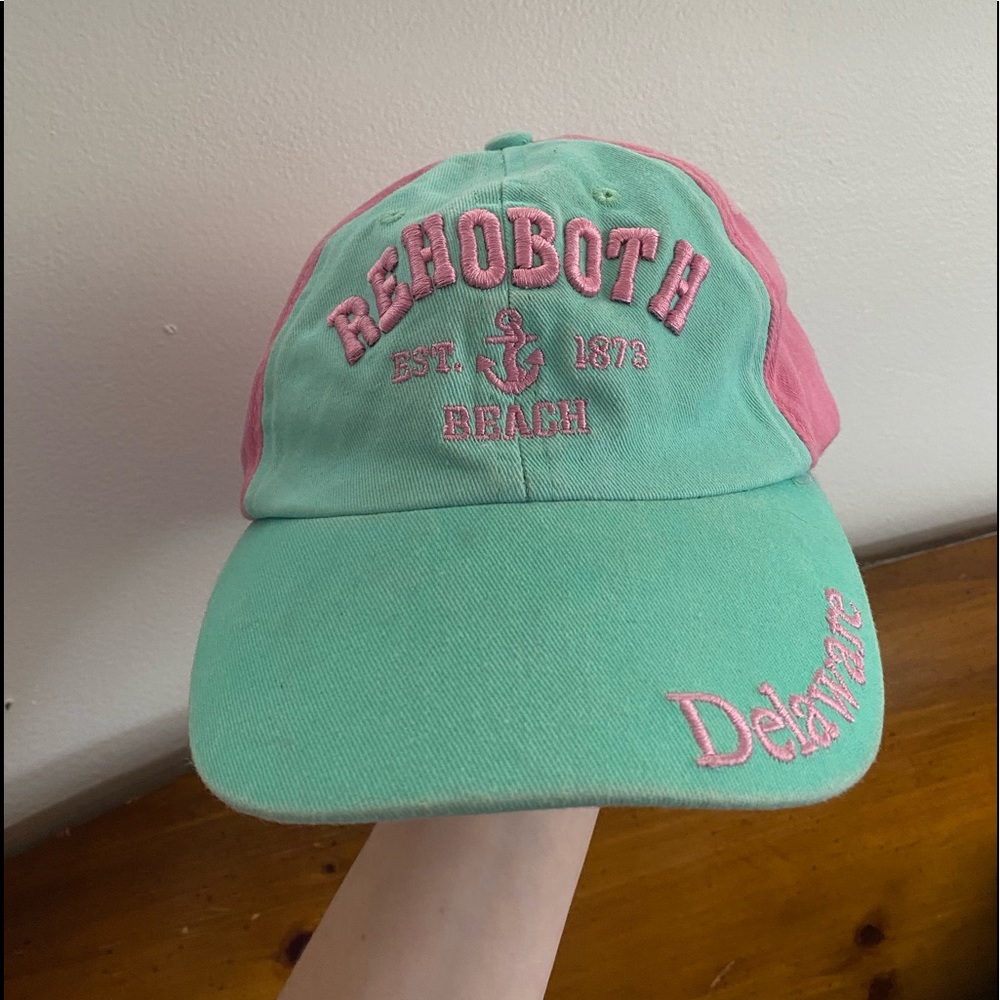 Pink & Blue Rehoboth Beach Delaware Hat
